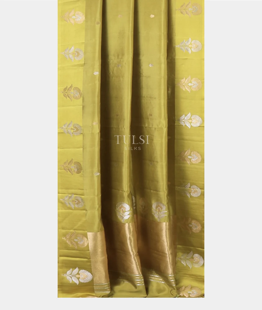 greenish-yellow-banaras-silk-saree-t732299-t732299-b