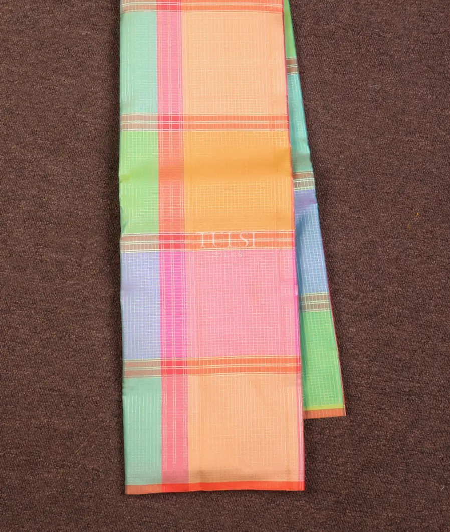 Multicolour Kanjivaram Silk Saree T735510-image