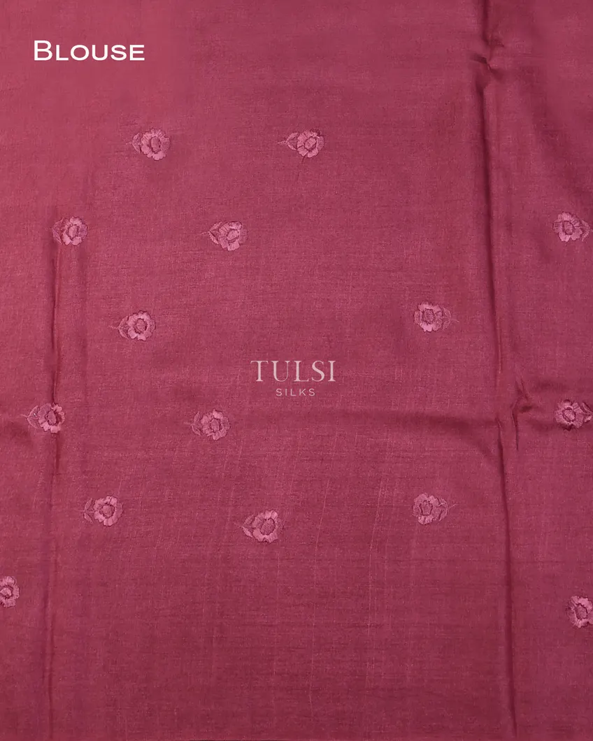dark-pink-tussar-embroidery-saree-t738892-t738892-c