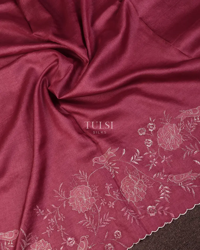 dark-pink-tussar-embroidery-saree-t738892-t738892-e