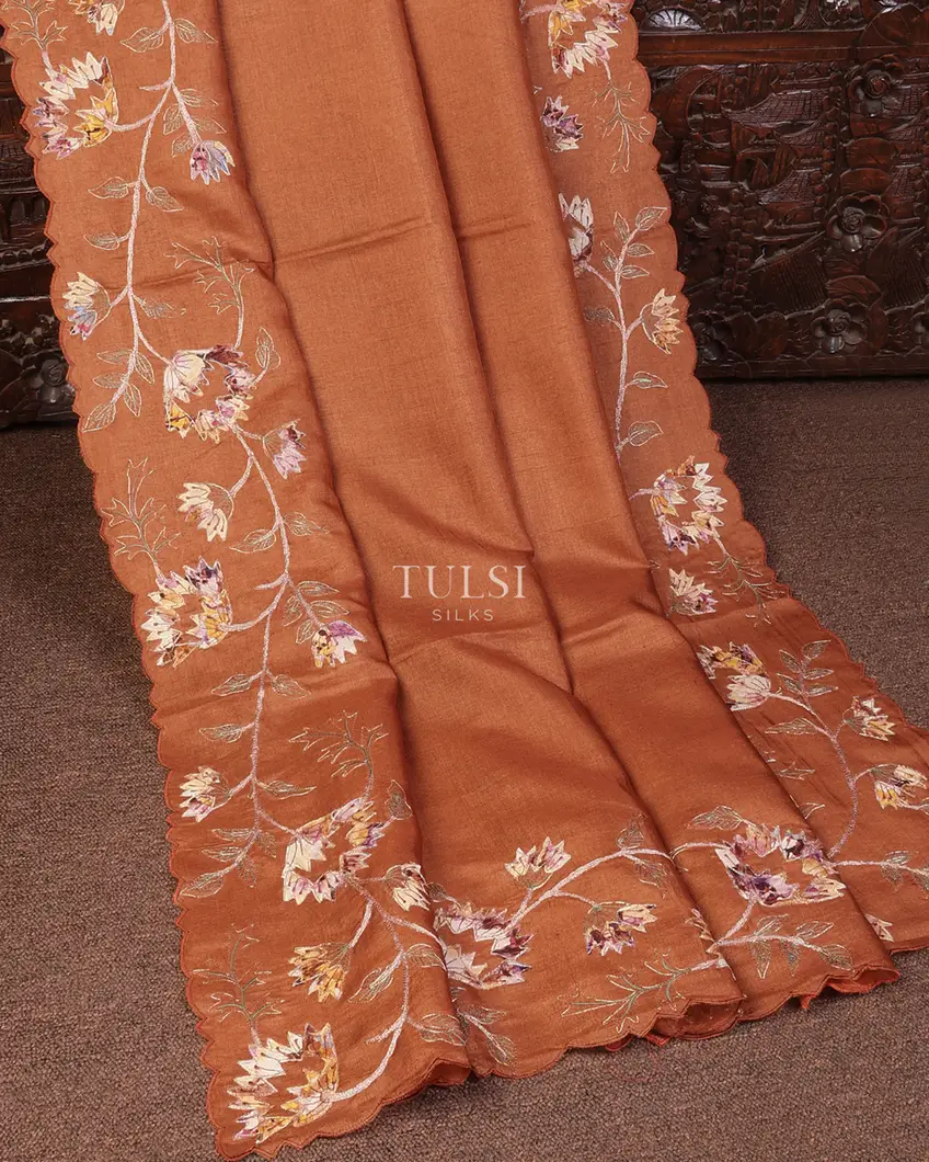 rust-tussar-embroidery-saree-t738872-t738872-d