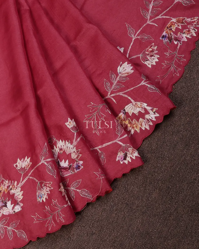 pinkish-red-tussar-embroidery-saree-t738873-t738873-b