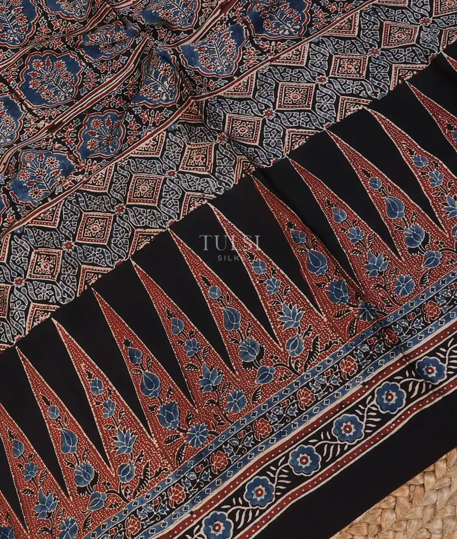 multicolour-ajrakh-printed-modal-silk-saree-t724478-t724478-d