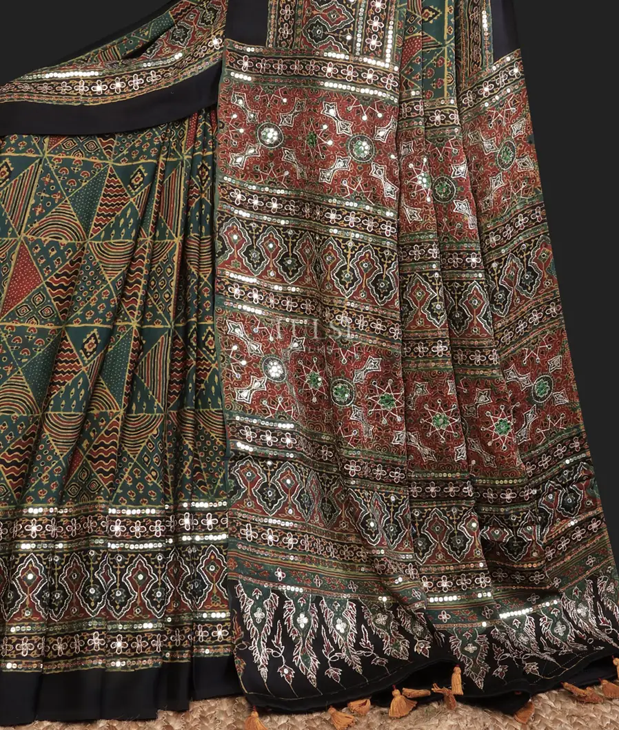 multicolour-ajrakh-printed-modal-silk-saree-t724488-t724488-b