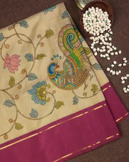 beige-kanjivaram-kalamkari-handpainted-saree-t737700-t737700-a