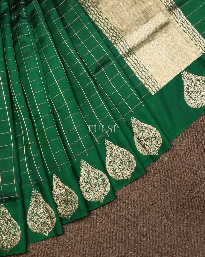 bottle-green-banaras-silk-saree-t739814-t739814-b