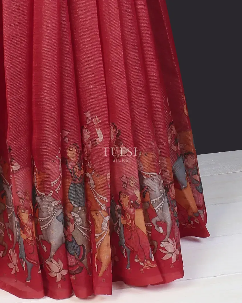 reddish-pink-kora-organza-printed-saree-t740774-t740774-d
