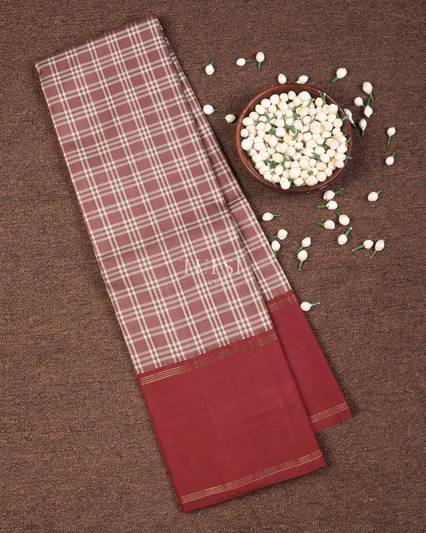 Onion Pink Kanjivaram Silk Saree T716406-image