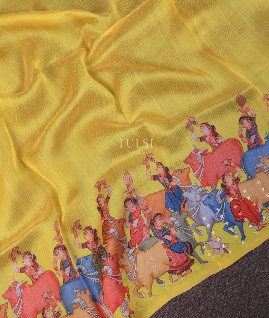 yellow-kora-organza-printed-saree-t740765-t740765-d