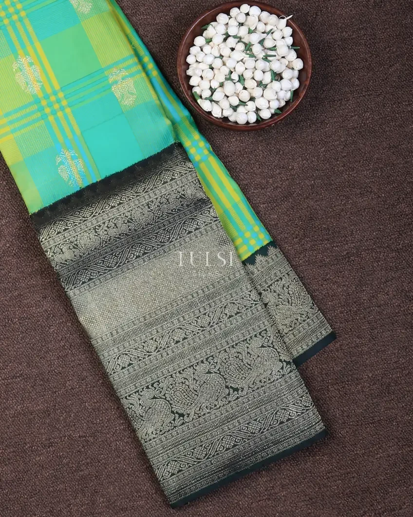 Multicolour Kanjivaram Silk Saree T713301-image