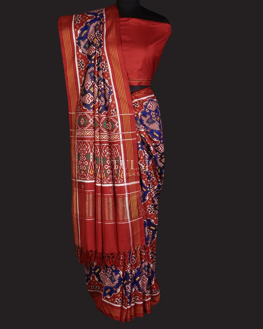 blue-patan-patola-silk-saree-t740185without-blouse-t740185-c