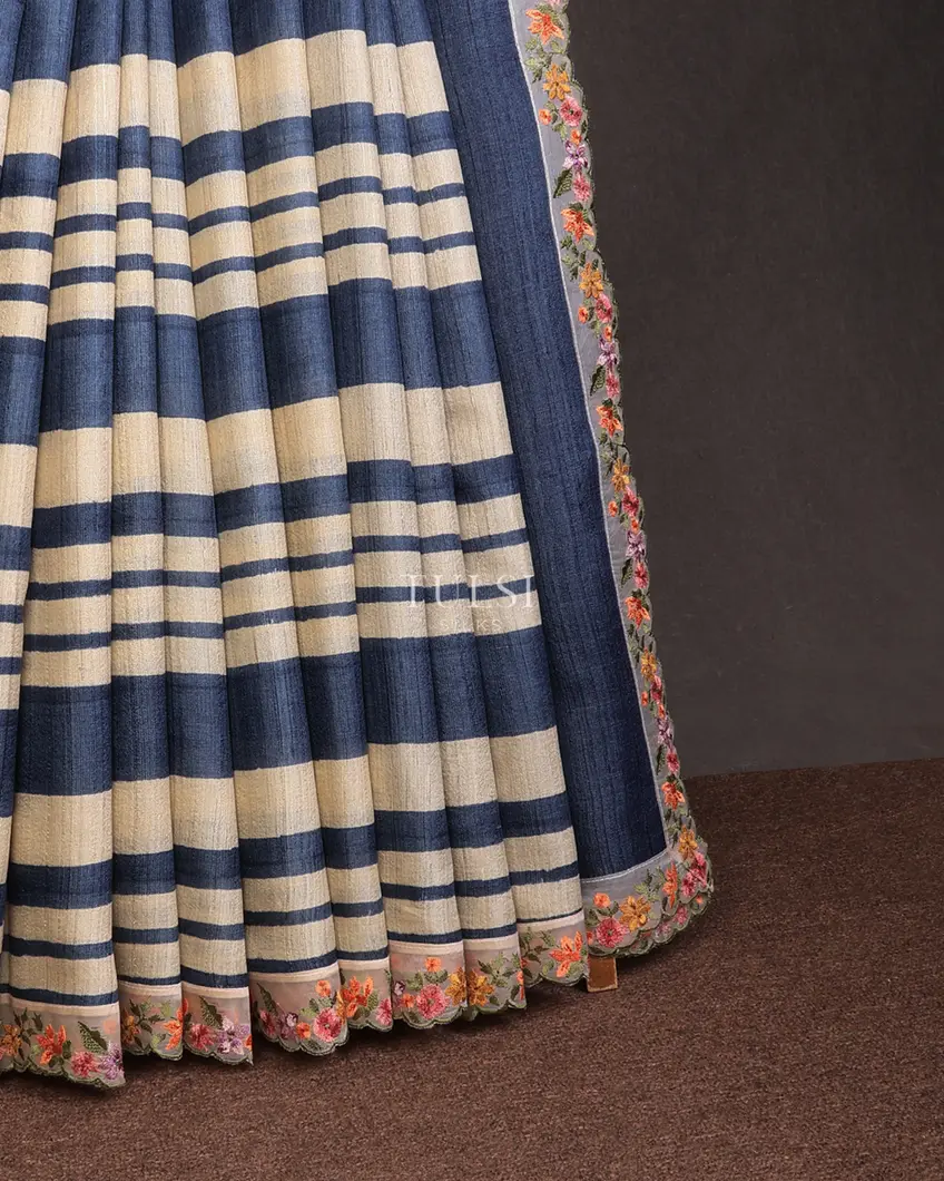 beige-and-blue-tussar-printed-saree-with-organza-border-t741608-t741608-e