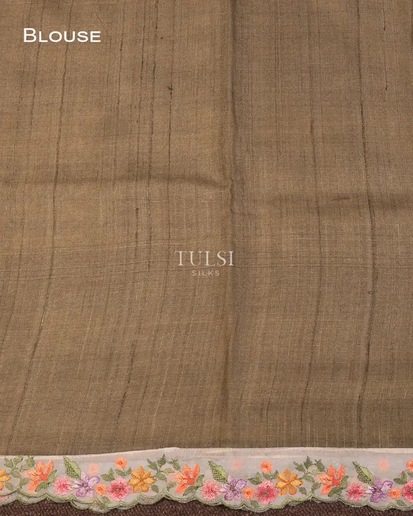 beige-and-brown-tussar-printed-saree-with-organza-border-t741607-t741607-c