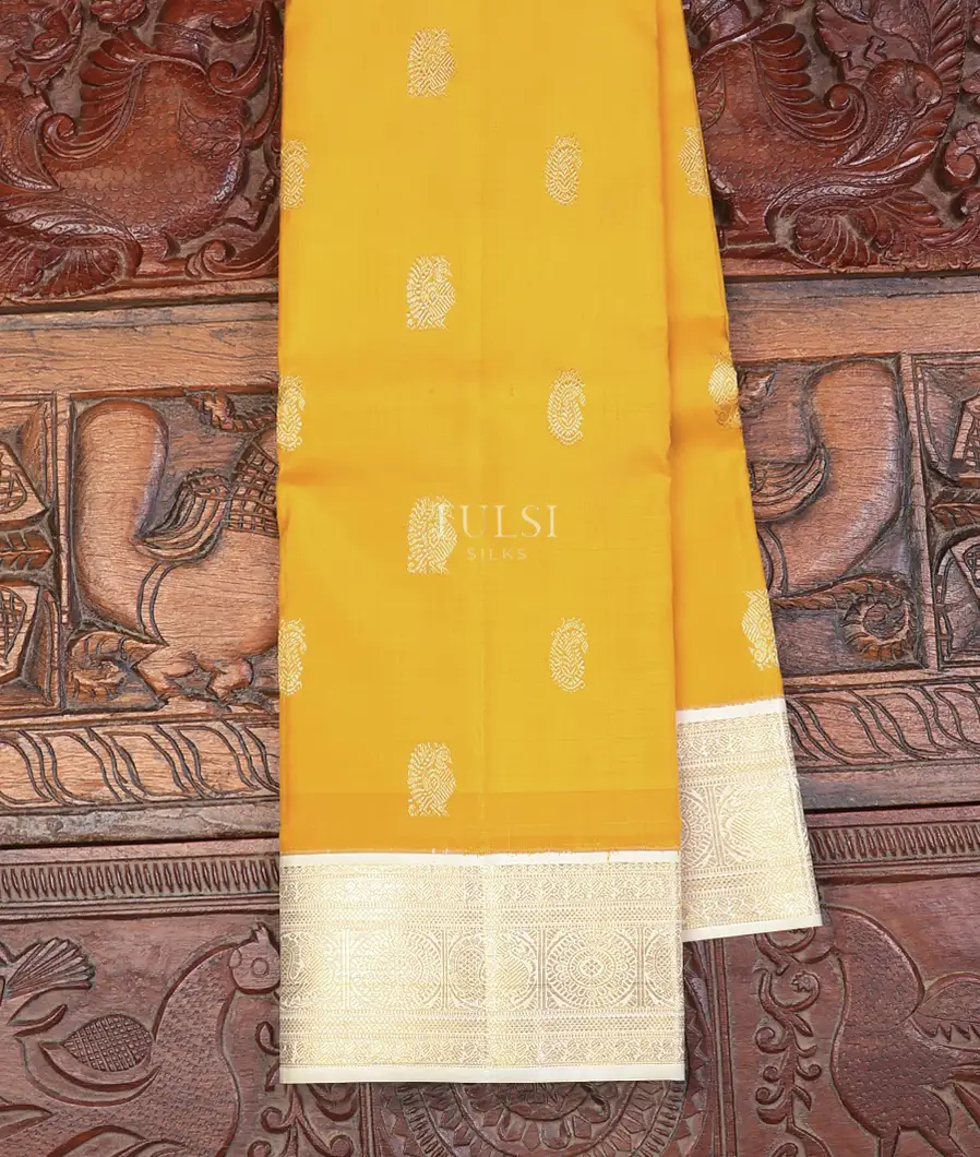 Yellow Kanjivaram Silk Saree T737942-image