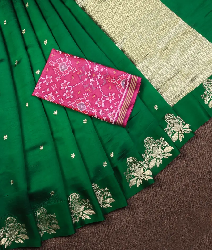 bottle-green-banaras-silk-saree-t737701-t737701-b