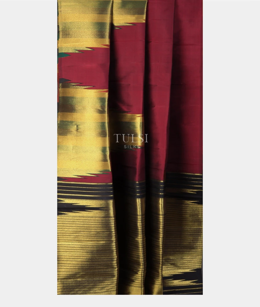 maroon-blue-kanjivaram-silk-saree-t740675-t740675-b