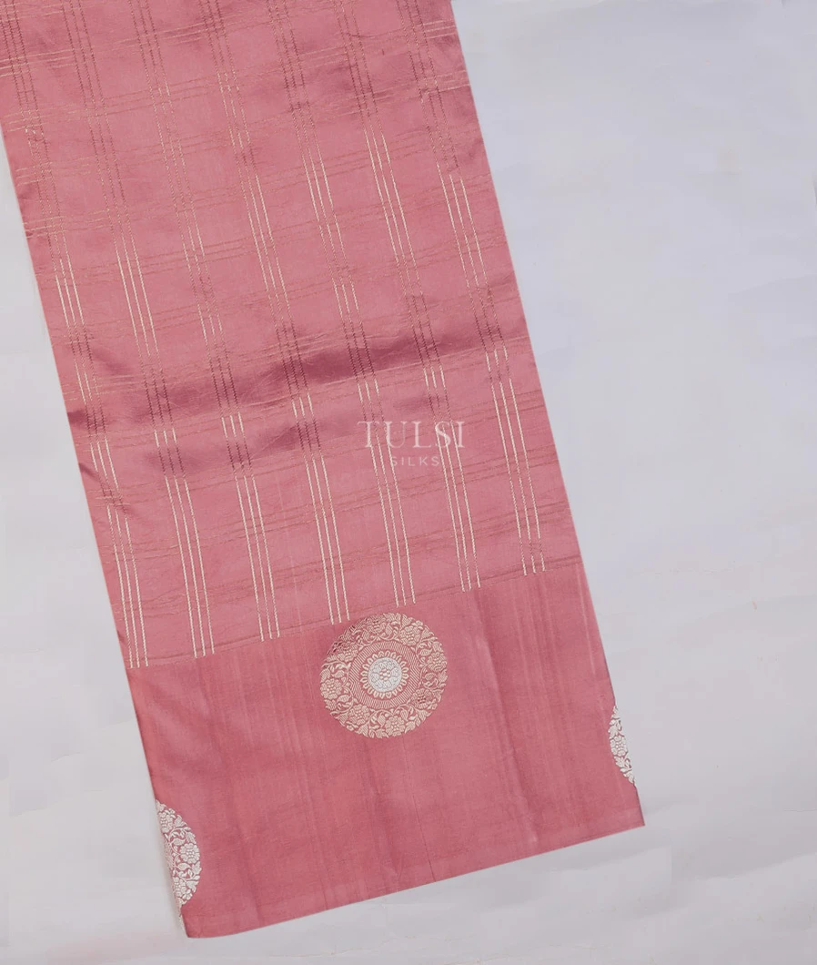 Pink Banaras Silk Saree T665395-image