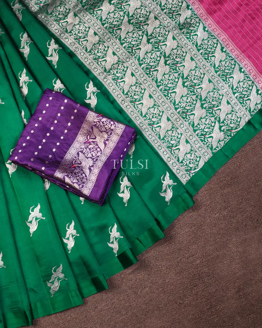 bottle-green-banaras-kathan-silk-saree-t746119-t746119-b