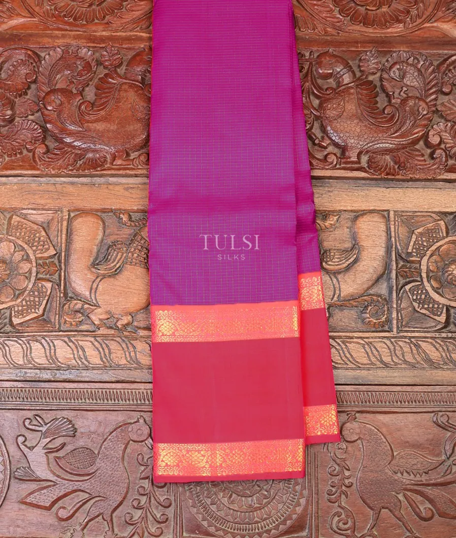 Pink Kanjivaram Silk Saree T719159-image