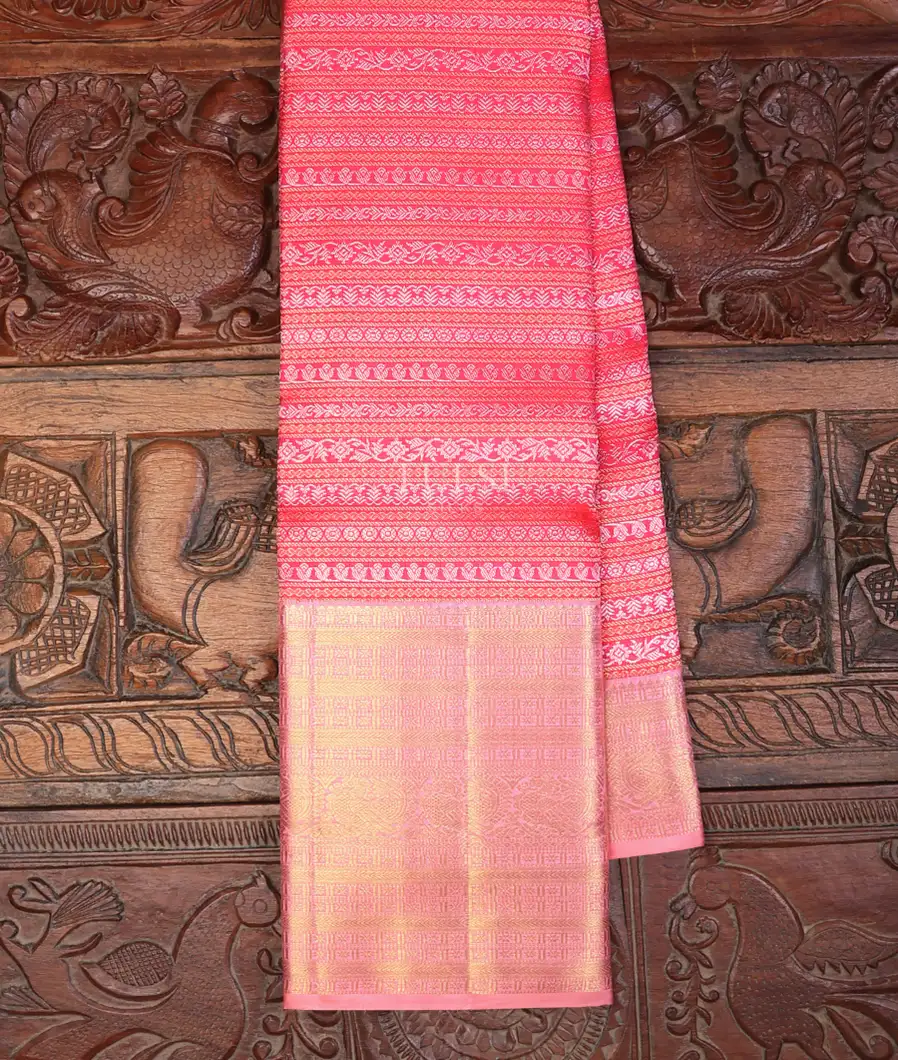 Pink Kanjivaram Silk Saree T697977-image