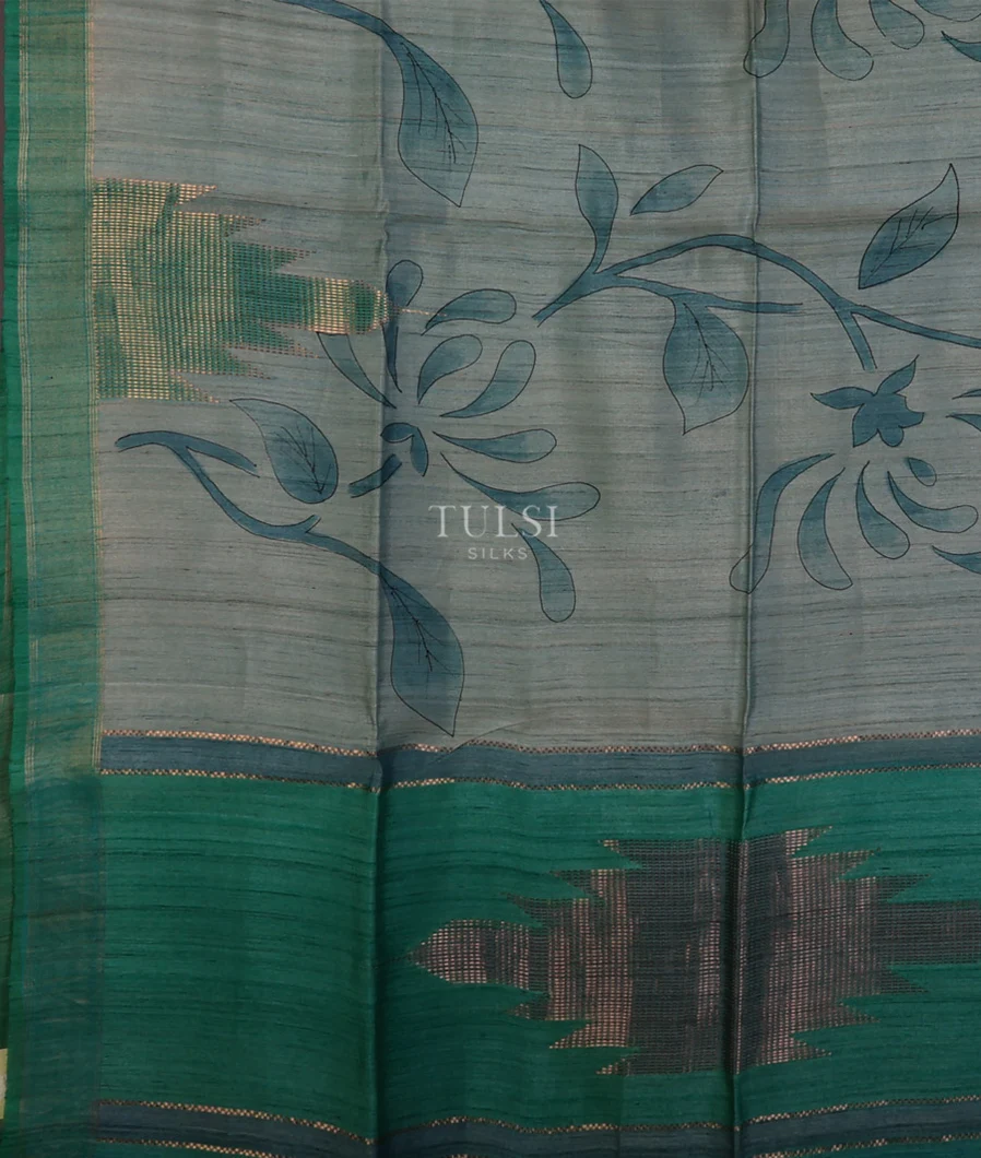 greenish-blue-tussar-printed-saree-t699168-t699168-d