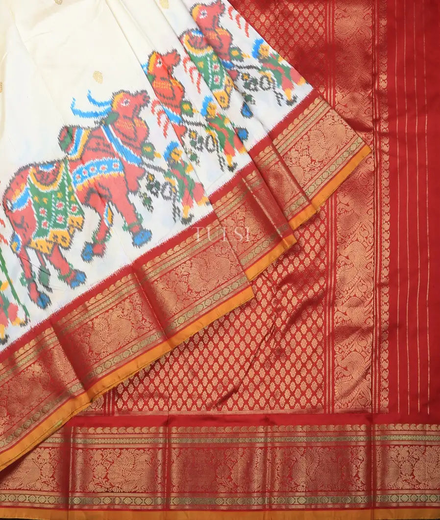 off-white-ikat-silk-saree-with-kanjivaram-border-t748149-t748149-b