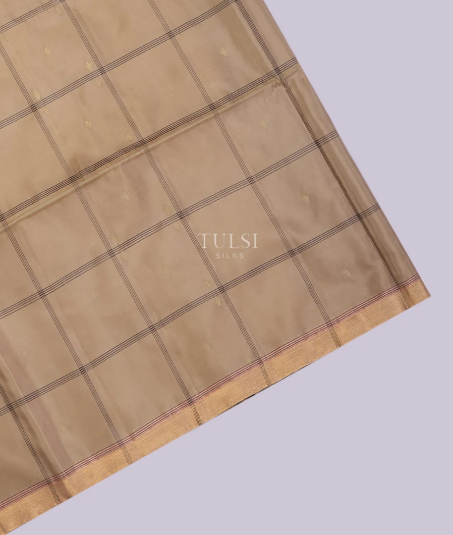 Beige Soft Silk Saree T668076-image