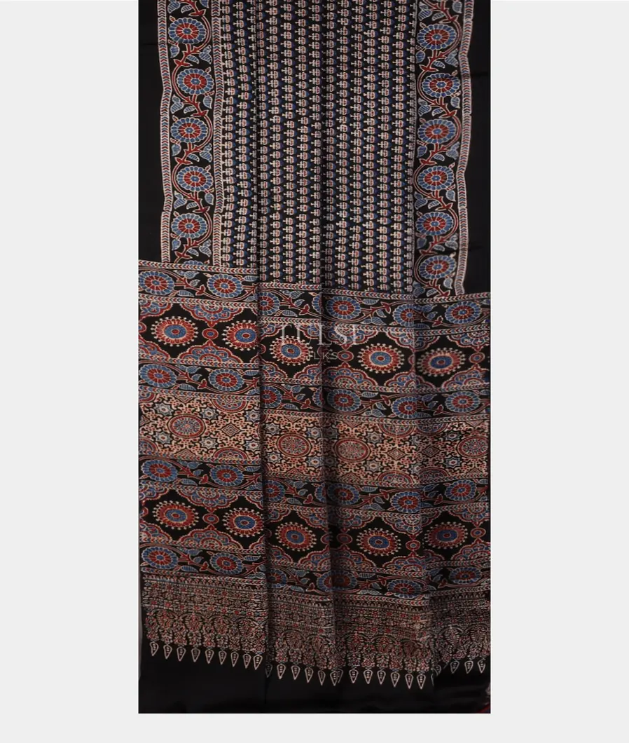 blkack-ajrakh-printed-modal-silk-saree-t724325-t724325-b