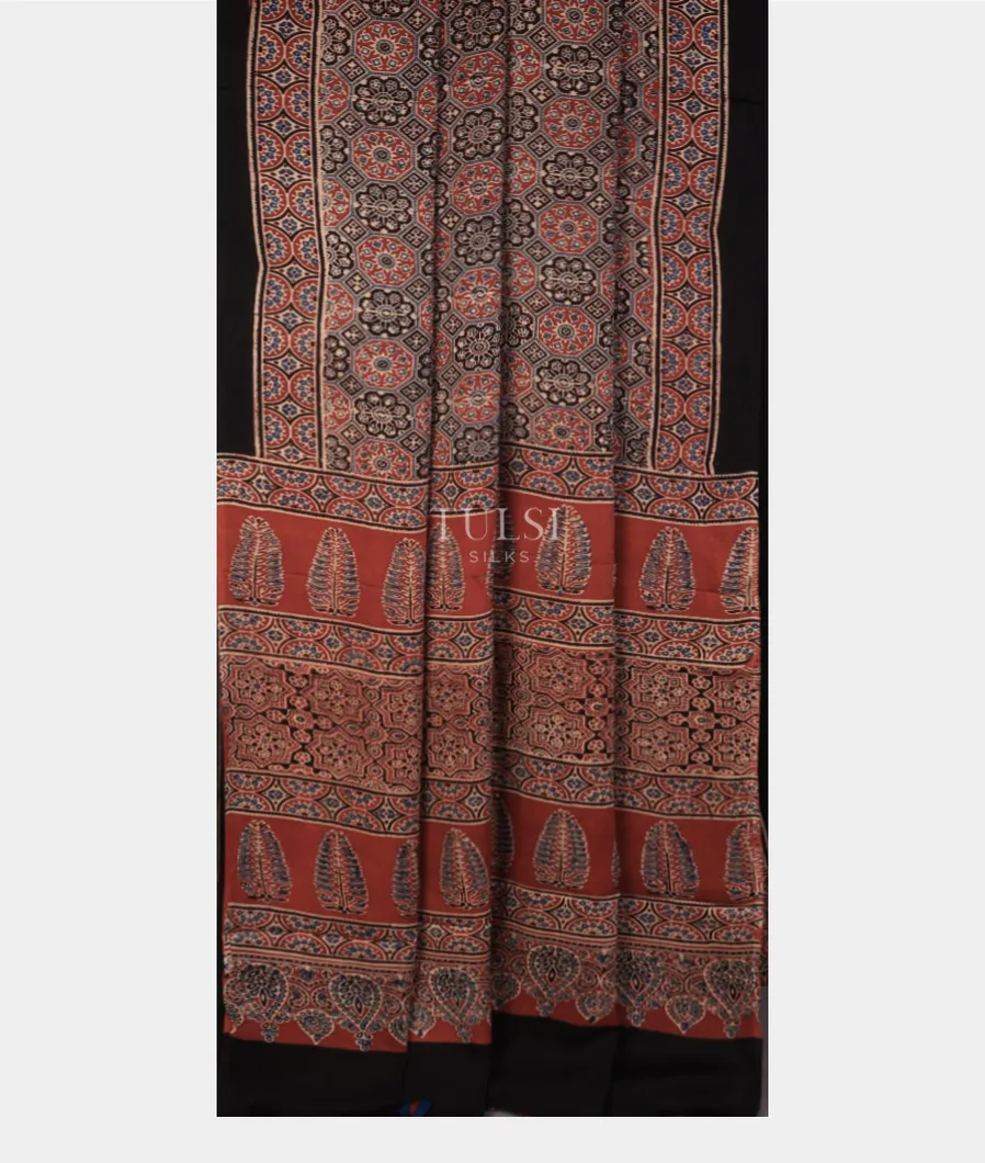 multicolour-ajrakh-printed-modal-silk-saree-t724320-t724320-b