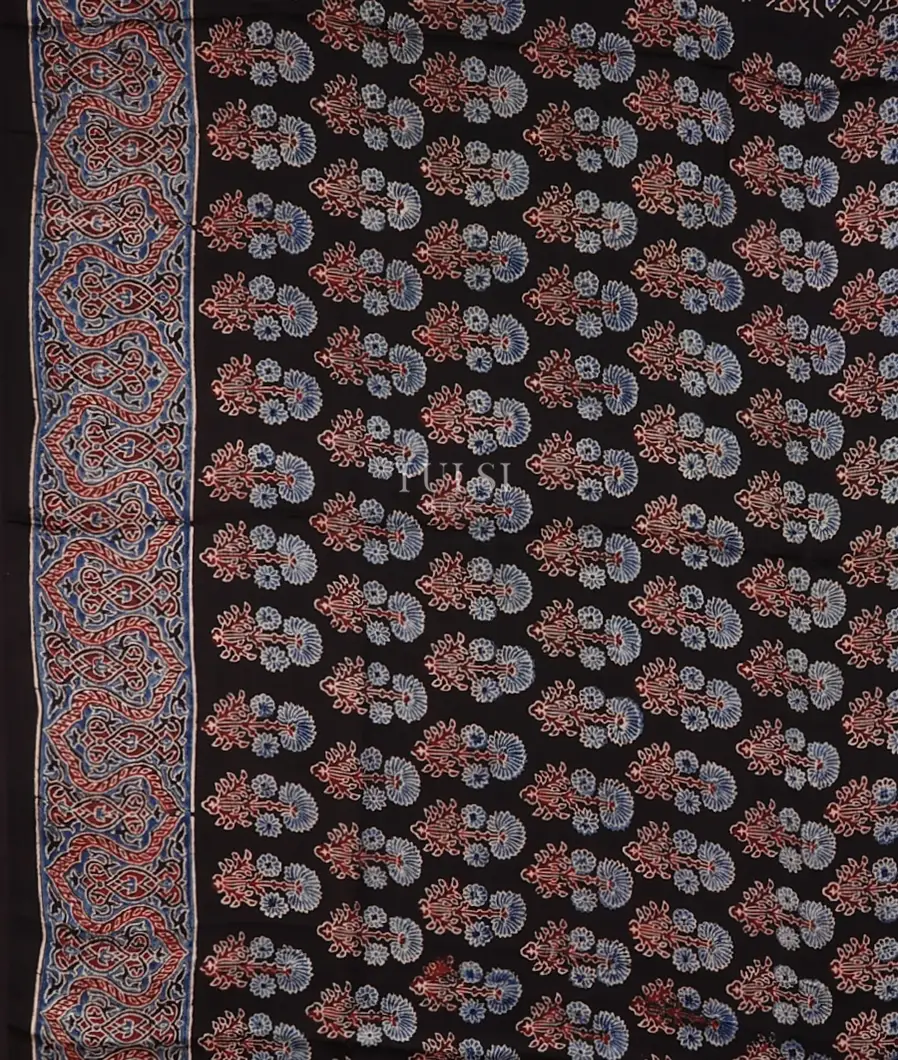 black-ajrakh-printed-modal-silk-saree-t724338-t724338-c