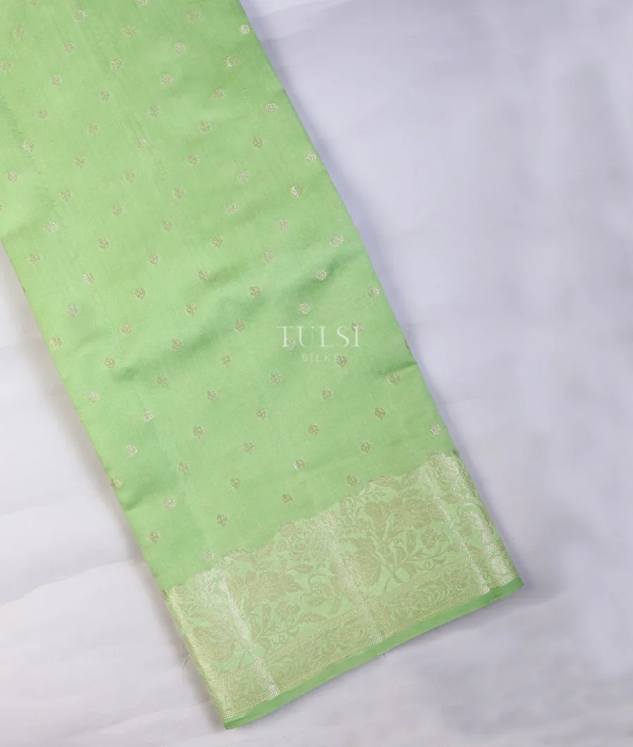 Light Green Chaniya Silk Saree T746183-image