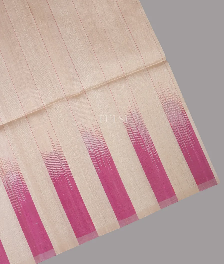 Off-White Soft Silk Saree T744955-image