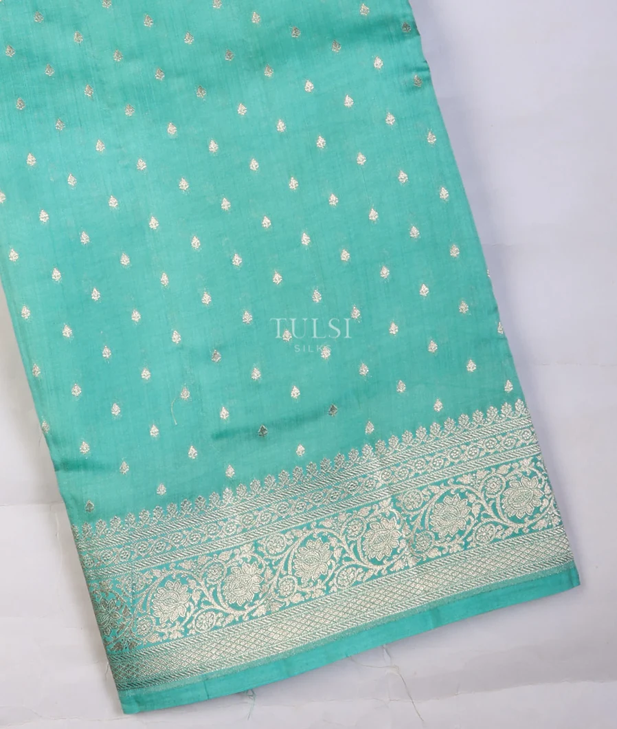 Blue Chaniya Silk Saree T746401-image