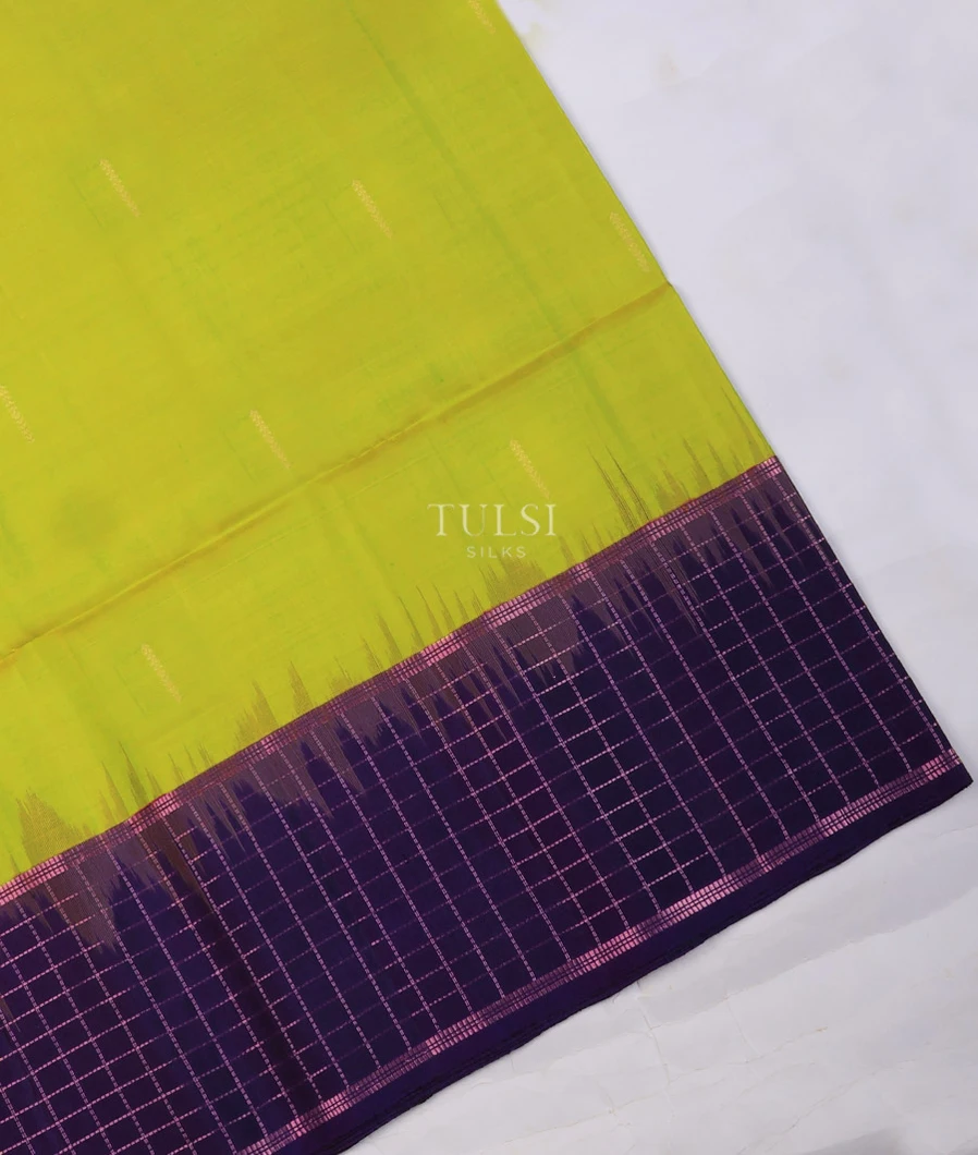 Yellowish Green Soft Silk Saree T748161-image