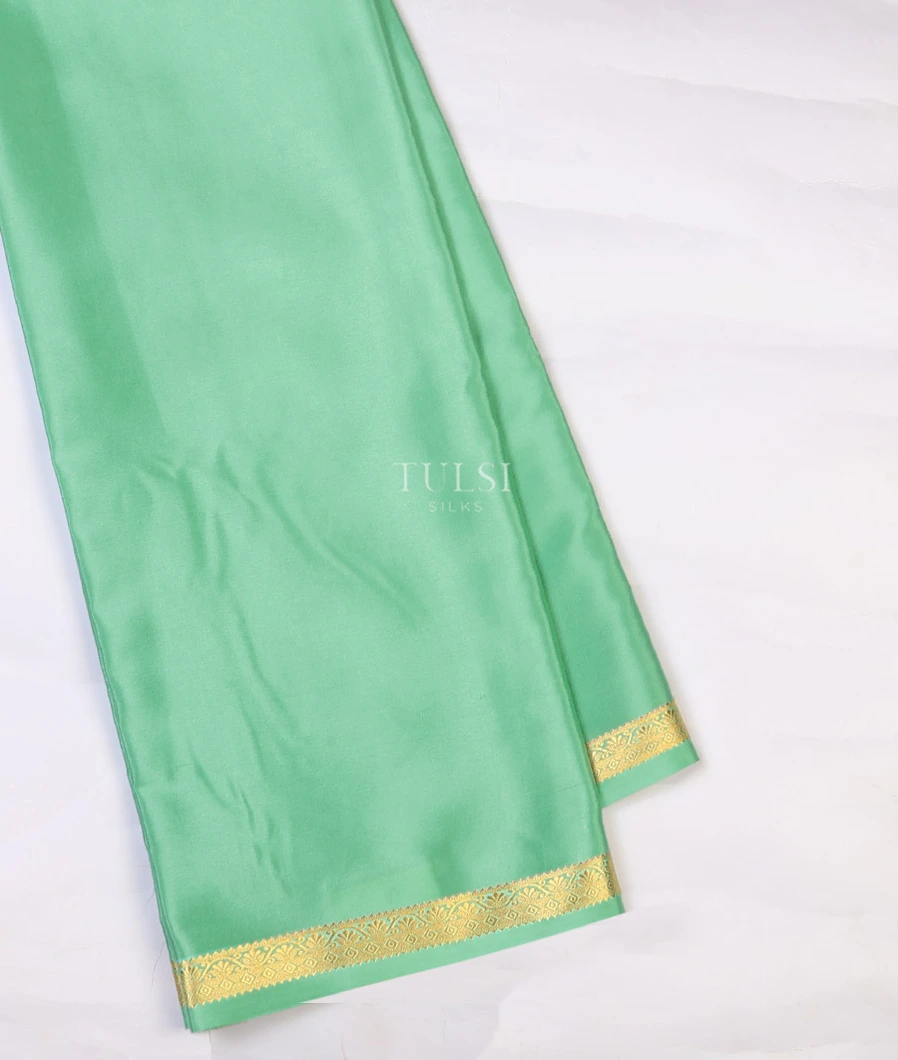 Green Mysore Crepe Silk Saree T741280-image