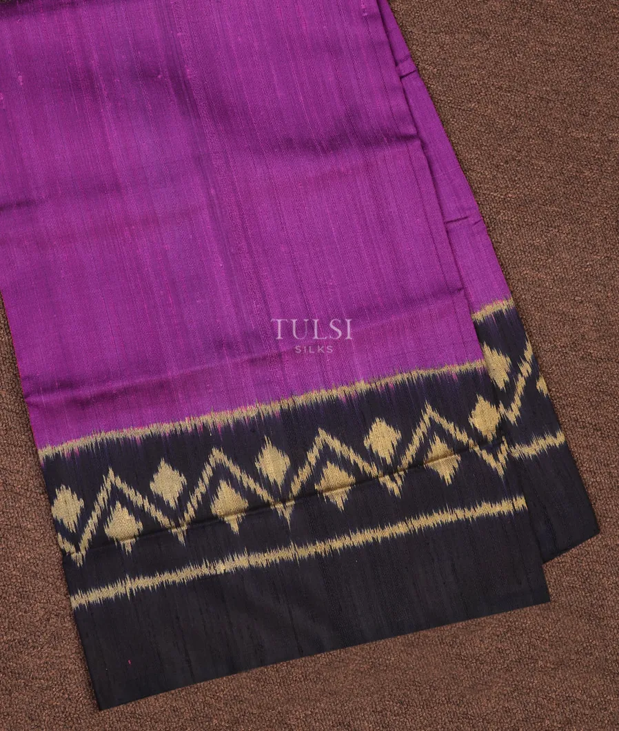 Purple Patola Silk Saree T682340-1-image