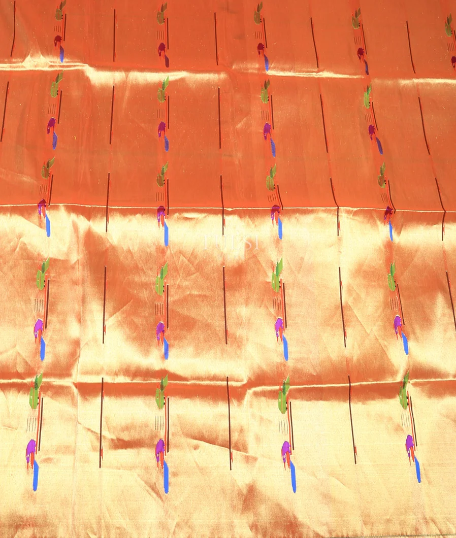 gold-and-orange-paithani-silk-blouse-t750210-t750210-b