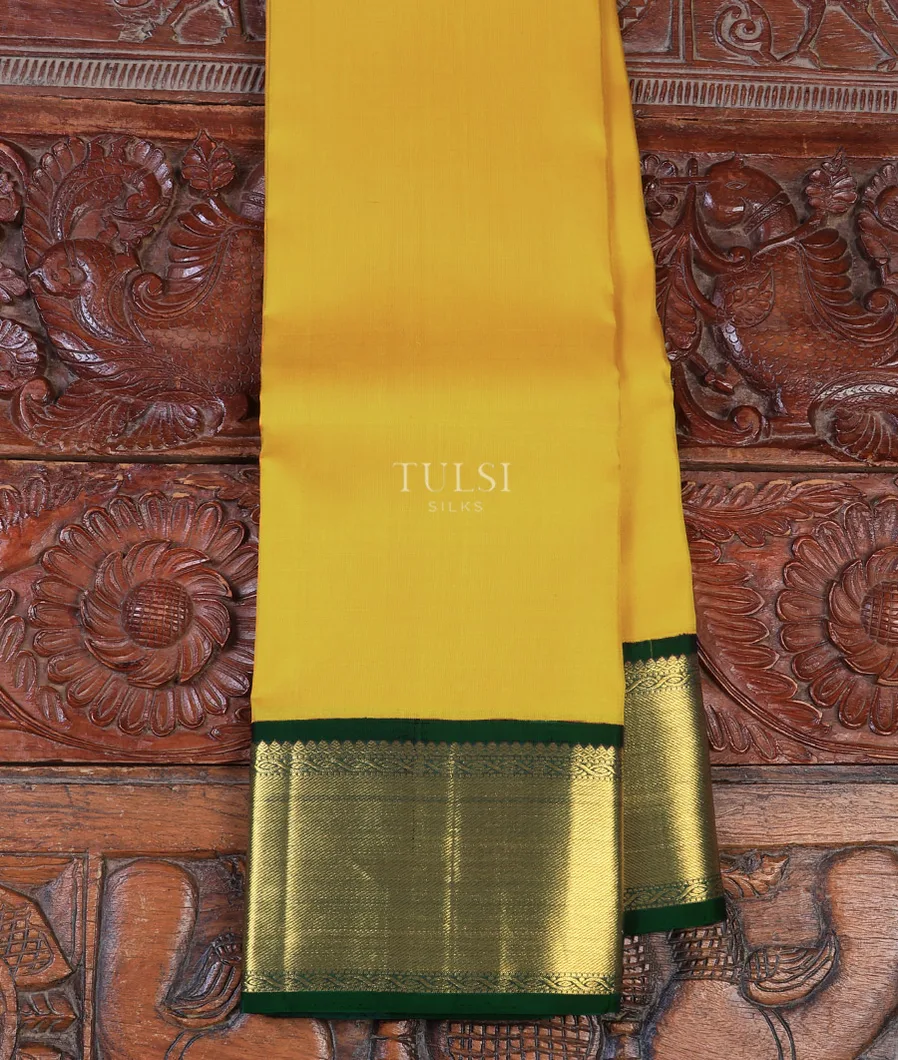 Yellow Kanjivaram Silk Saree T740346-image