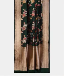 bottle-green-banaras-silk-saree-t748085-t748085-b