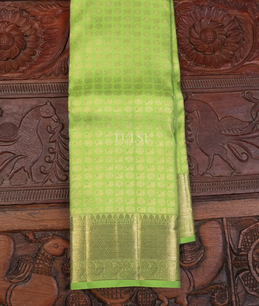 Green Kanjivaram Silk Saree T656351-image