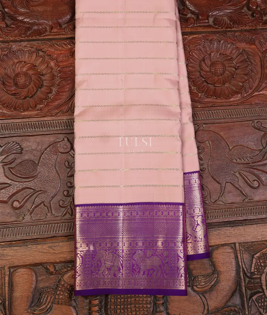 Light Pink Kanjivaram Silk Saree T732811-image