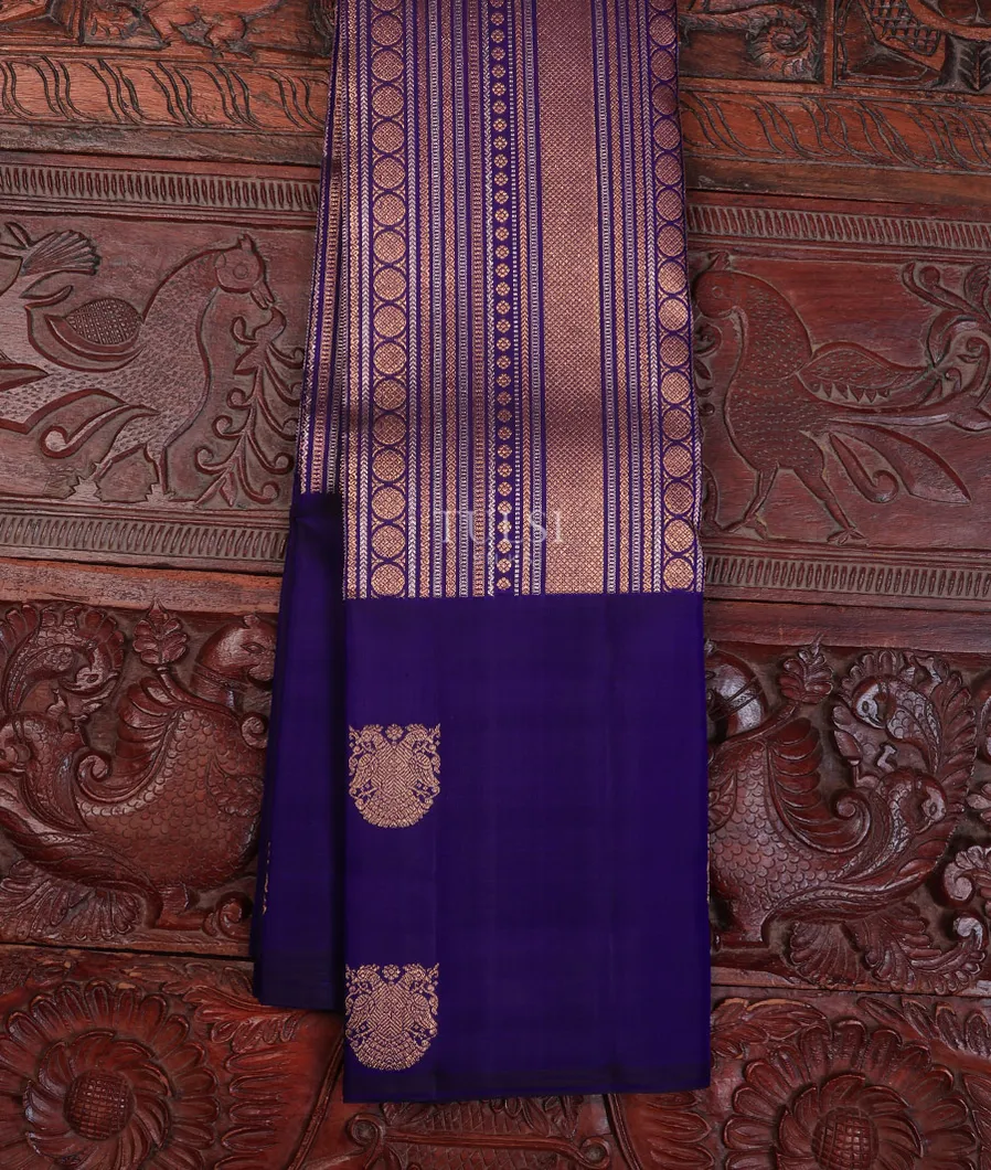Purple Kanjivaram Silk Saree T752214-image