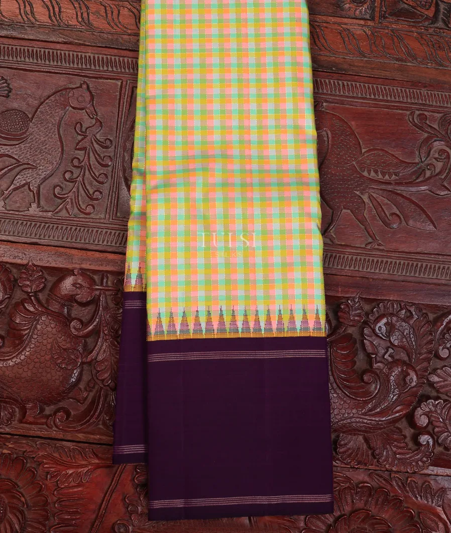 Multicolour Kanjivaram Silk Saree T742871-image