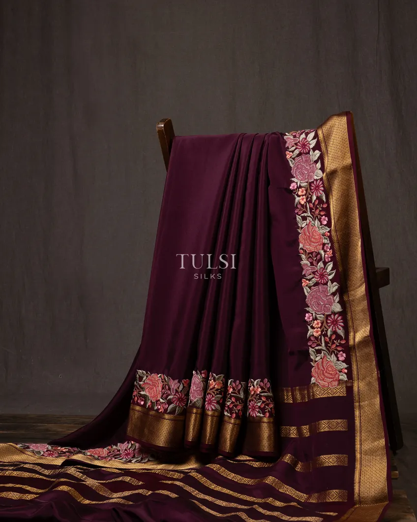 burgundy-crepe-silk-embroidery-saree-t639450-t639450-f