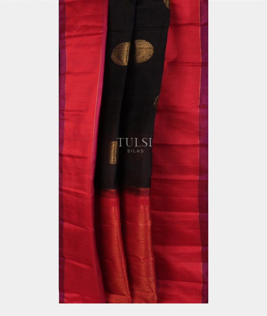 black-linen-kanjivaram-silk-saree-t719637-t719637-b
