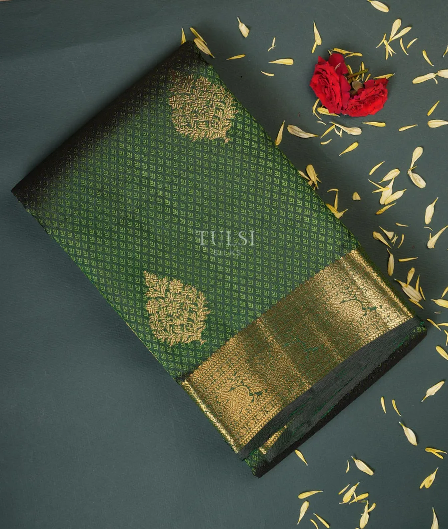 Green Kanjivaram Silk Saree T742338-image