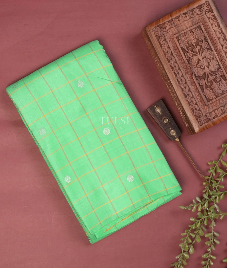 Green Kanjivaram Silk Saree T734709-image