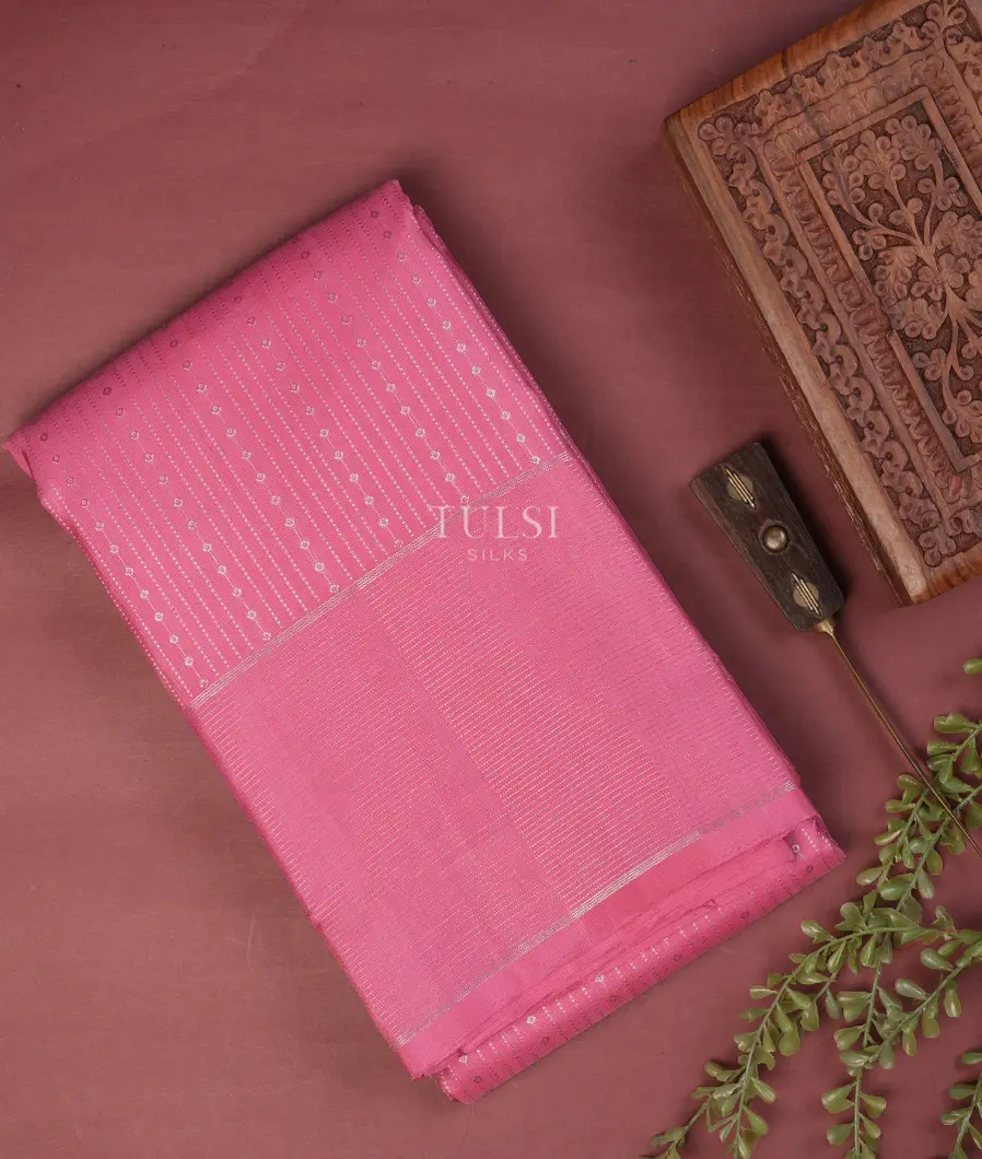 Pink Kanjivaram Silk Saree T746689-image