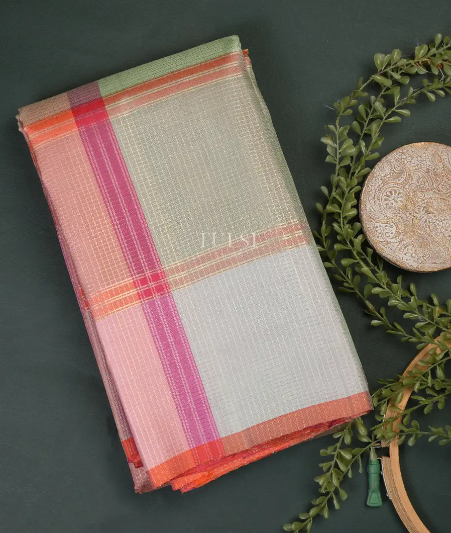 Multicolour Kanjivaram Silk Saree T753893-image