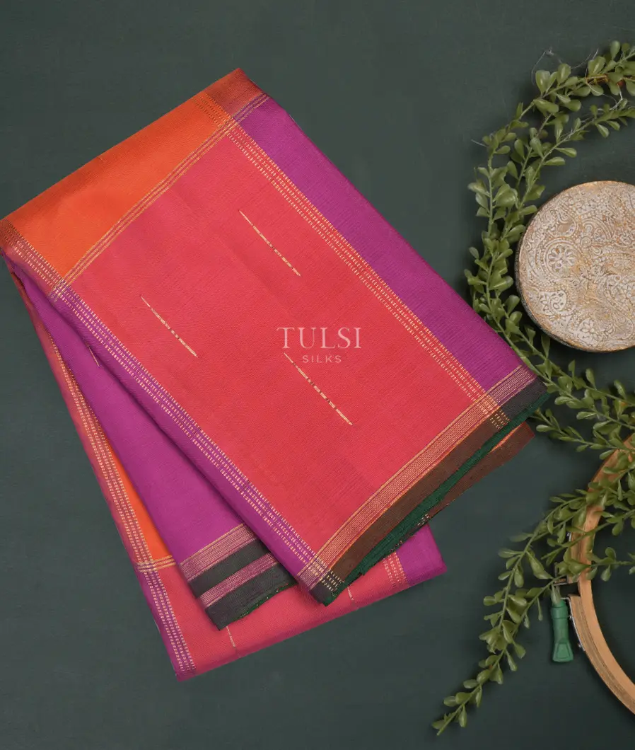 Multicolour Kanjivaram Silk Saree T748995-image